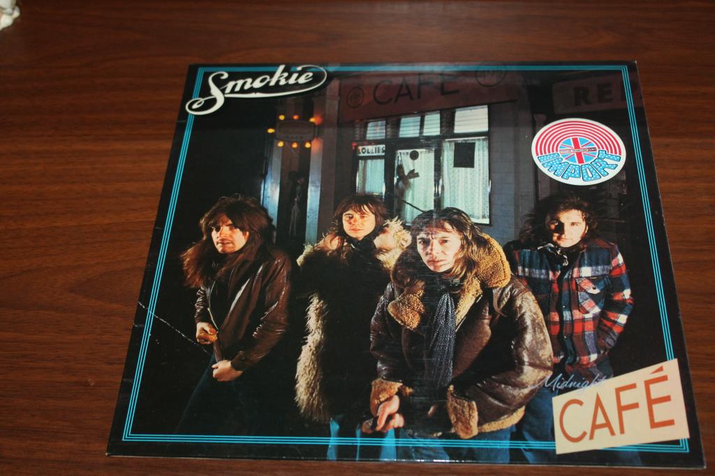 Smokie -Midnight Cafe 1 st UK LP EX+ NM