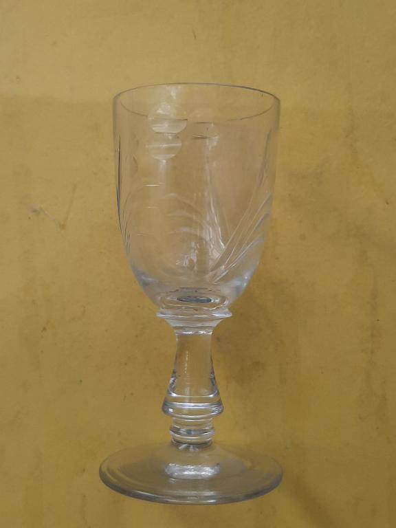 РЮМКА СТАРИННАЯ СТЕКЛО КОНЕЦ 19 В