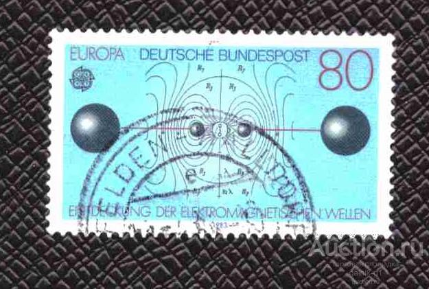 Германия  ФРГ   гашеная   1983  год   Европа  №  4508