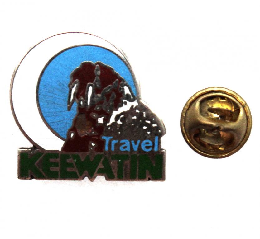 ТАЙВАНЬ нагрудный знак «Travel KEEWATIN».