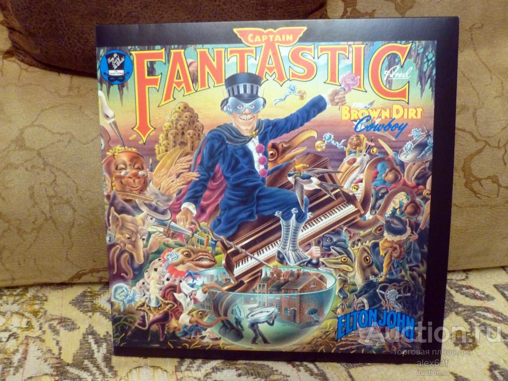 Elton John 1975 Captain Fantastic And The Brown Dirt Cowboy (Europe)