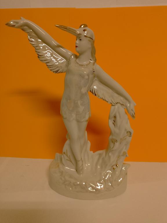 Фарфор. Балерина Аист. ДФЗ. Вербилки. СССР