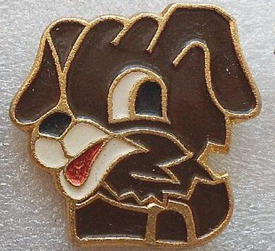 Значки. Природа. Животные. Собака. Детские.4-1. Цена за один значок