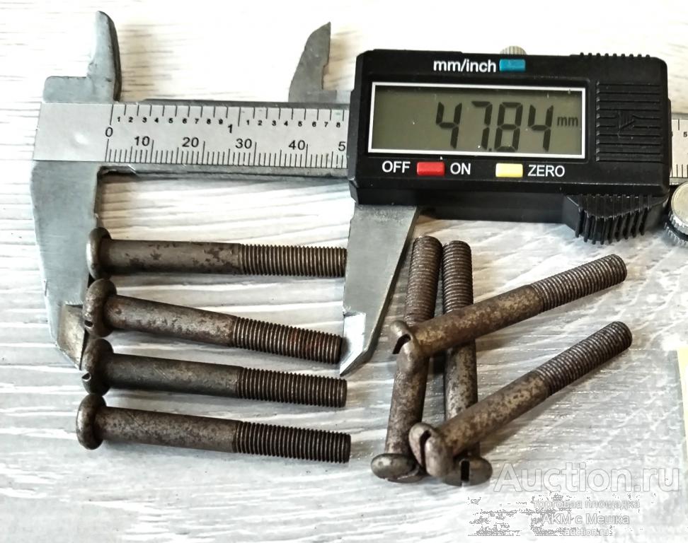 Винт приклада СВД, Тигр, Ф6х48мм. Оригинал!!!