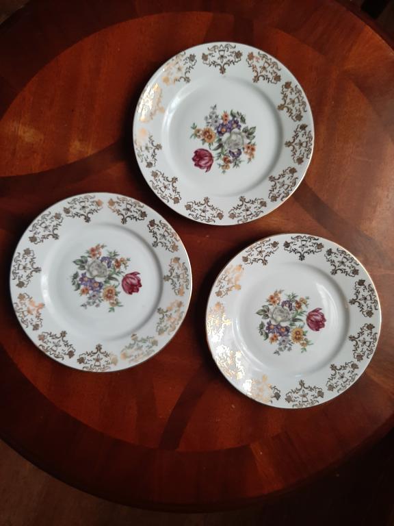 ТАРЕЛКИ СТАРИННЫЕ МЕЙСЕНСКИЙ БУКЕТ ЧЕХОСЛОВАКИЯ ДО 1939 Г