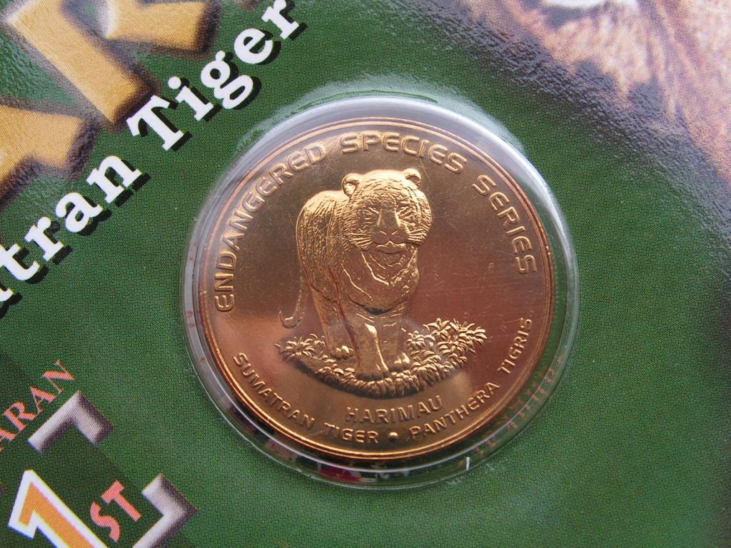 Малайзия 25 сен 2003 тигр буклет unc