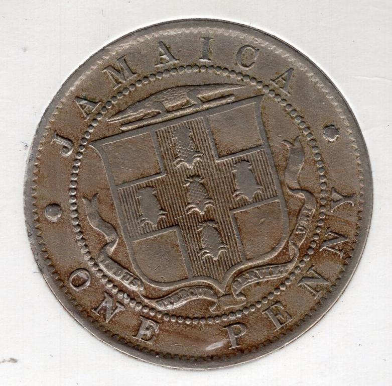 1 пенни - Ямайка - 1910 - KM#23