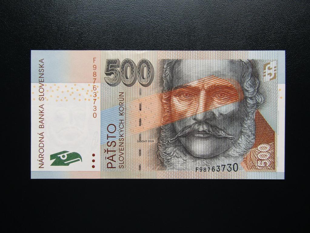 Словакия - 500 крон 2006г. UNC.