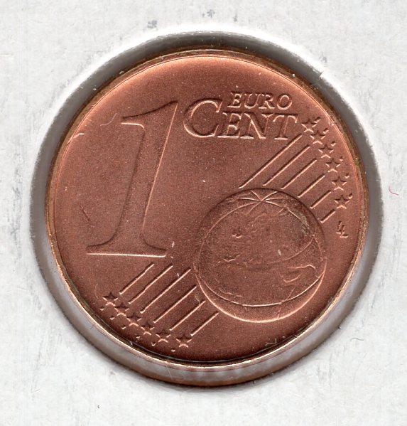 1 евроцент - Португалия - 2010