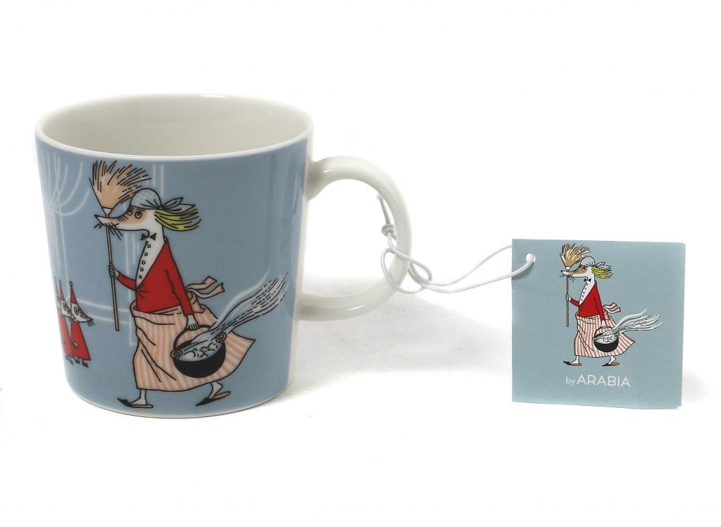 Керамическая кружка из серии Муми-троллей. Arabia