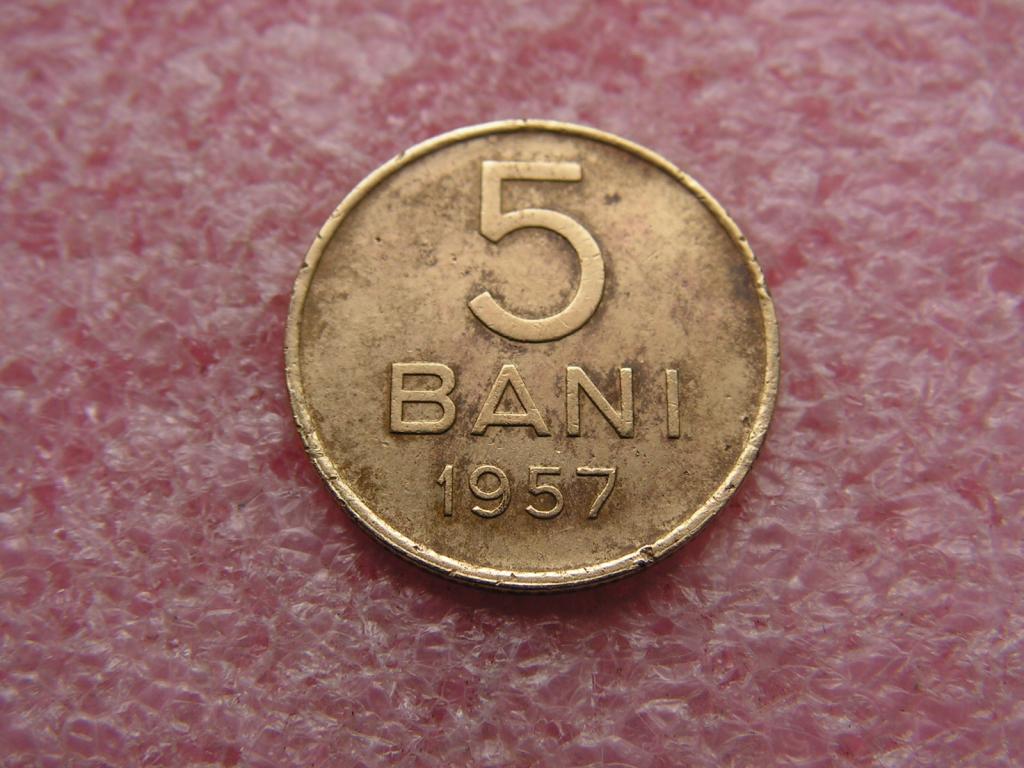 Румыния 5 бани 1957 2-12-1ма