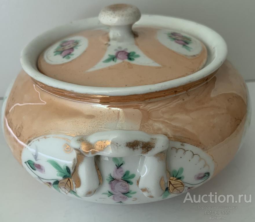 Сахарница Храпунова - Нового! Роспись!  Метки- Оригинал!