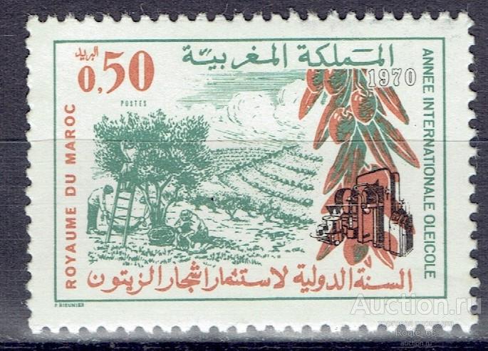 1970 Марокко Mi 677 чистая