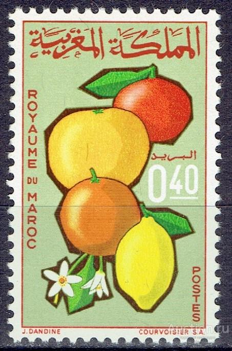 1966 Марокко Mi 572 чистая