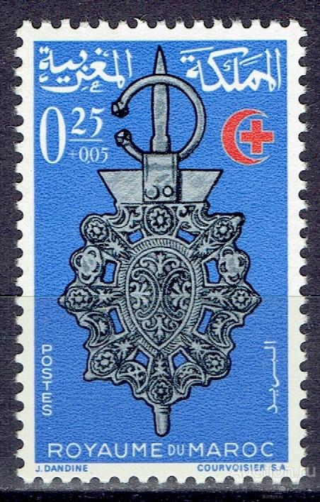 1966 Марокко Mi 568 чистая