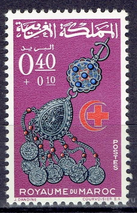 1966 Марокко Mi 569 чистая