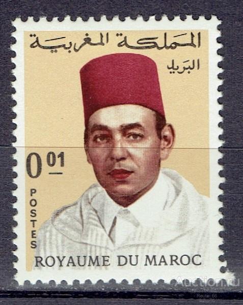 1968 Марокко Mi 599 чистая