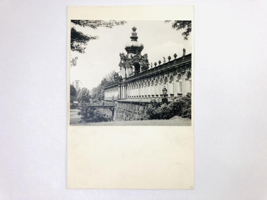 Фотография. Дрезден. Кронентор. Исторический памятник. 1966