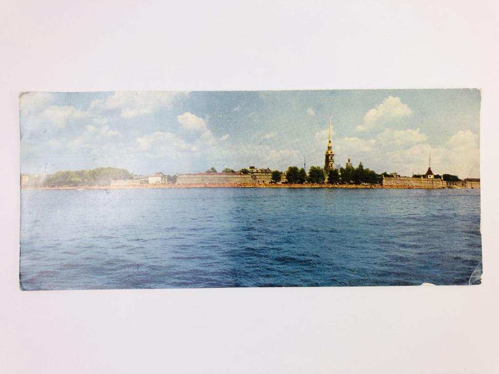 Ленинград. Петропавловская крепость. Советский художник. 1969
