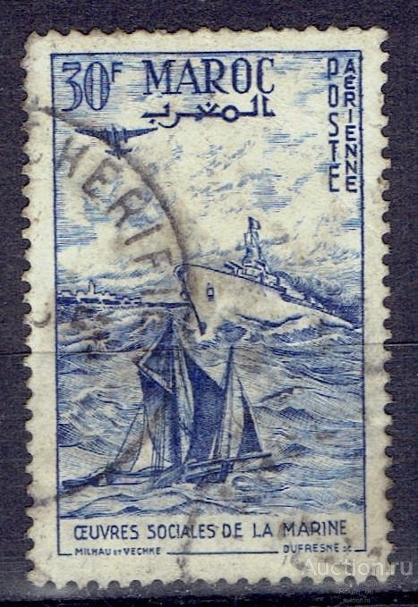 1954 Марокко (Фр) Мi 381 гаш