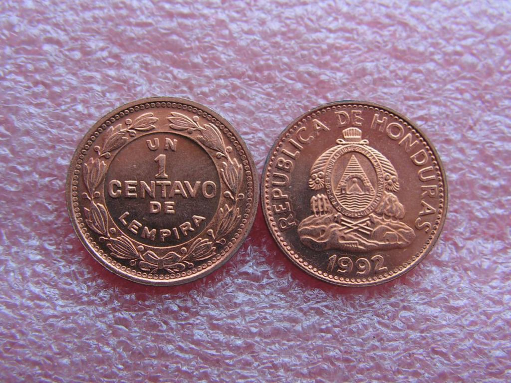 Гондурас 1 сентаво 1992 unc
