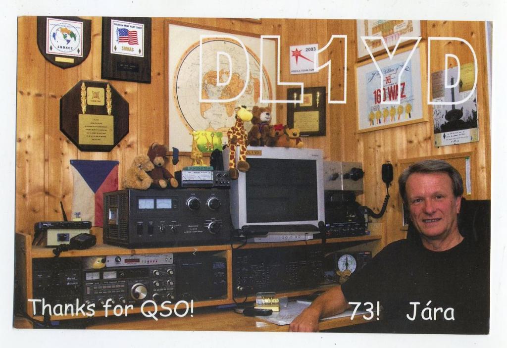 Карточка радиообмена QSL - Германия, Лихтенвальд 1999 год (РК-20)-38