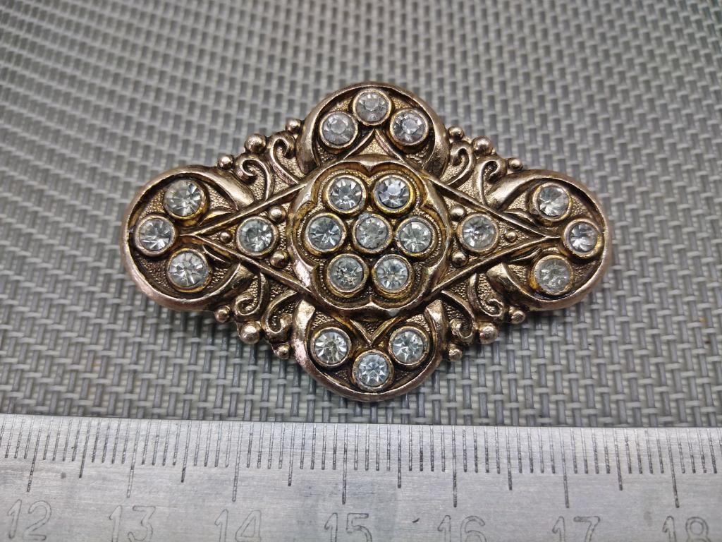 Брошь времён СССР. Клеймо завода "Рекорд" Винтаж