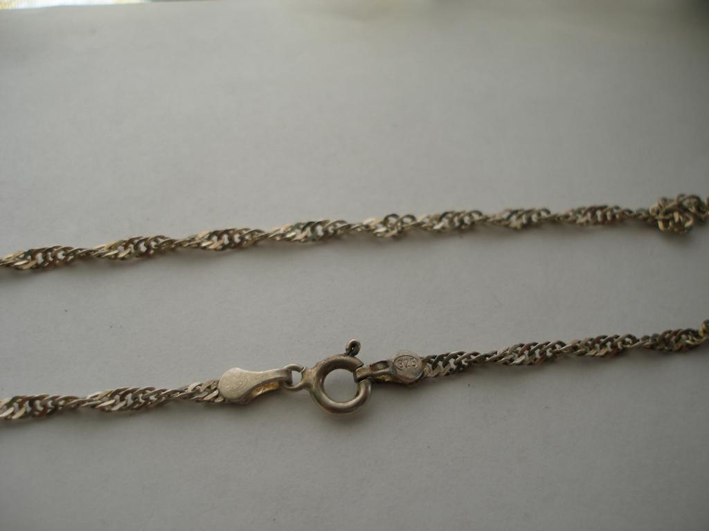 Цепочка.50 см.Серебро 925 пробы.вес 4,4 гр.