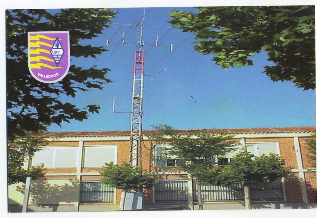 Карточка радиообмена QSL - Испания, Вальядолид 1999 год (РК-22)-1