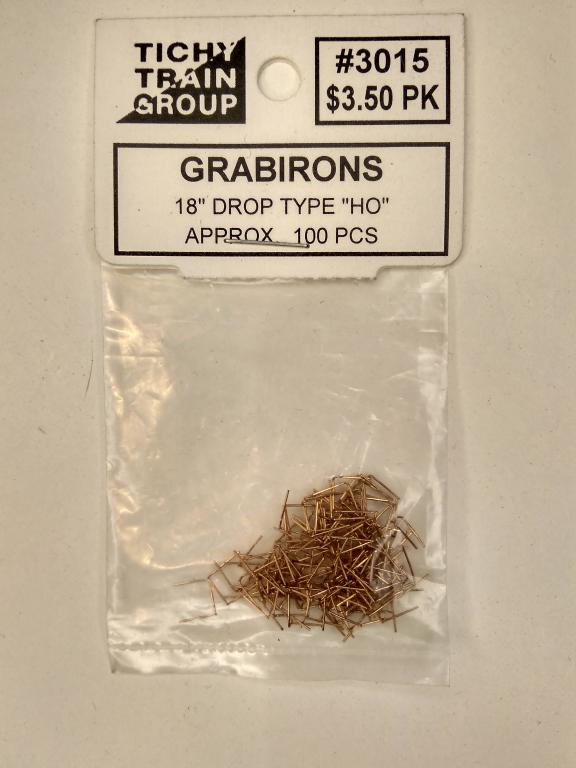 16мм (HO) Подножки 100 штук,металл,арт.3015,Tichy Train