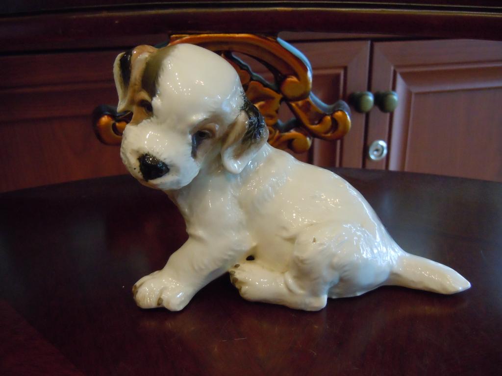 "Щенок терьера" Rosenthal, Германия, 1938г, автор Th. Karner, фарфор.