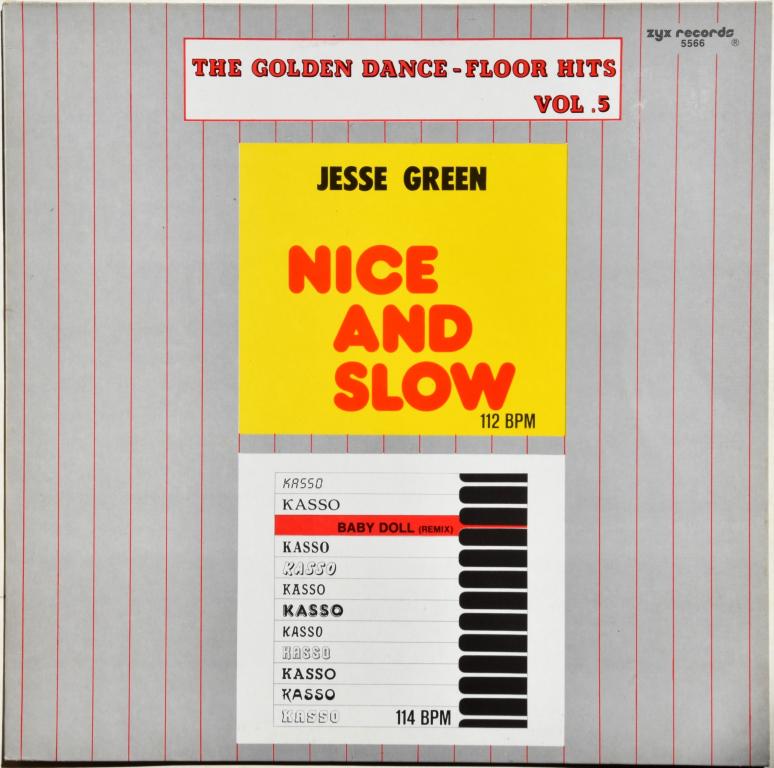 Jesse Green "Nice And Slow" / Kasso "Baby Doll" 1986 Maxi Single
