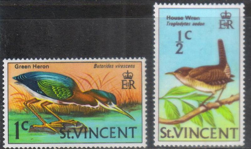 МАРКИ ФАУНА. ПТИЦЫ. СЕН ВИНСЕНТ  MNH _2905
