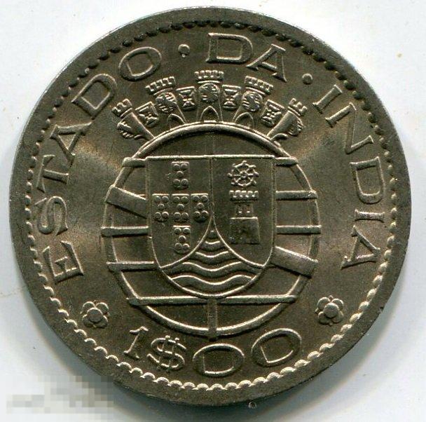 (b2105xxxx) ПОРТУГАЛЬСКАЯ ИНДИЯ - ЭСКУДО 1958 / UNC KM33