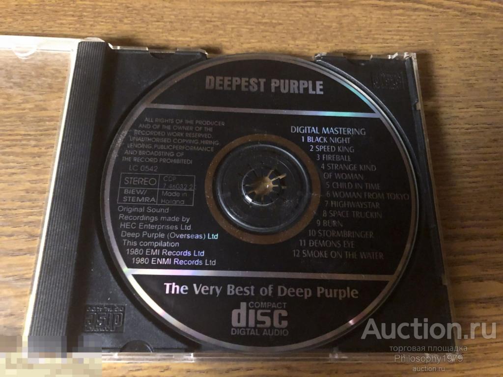 Deep Purple - Deepest Purple. The best of Deep Purple не фирменный