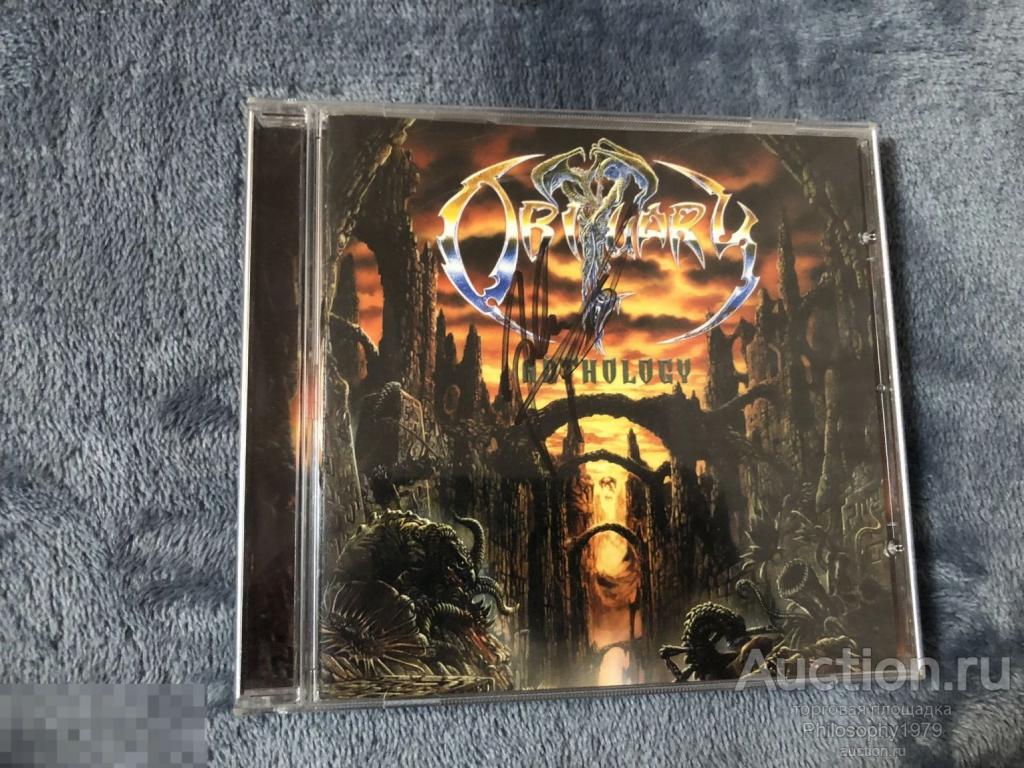 Obituary - Anthology 2001 Roadrunner Records автограф Tardy