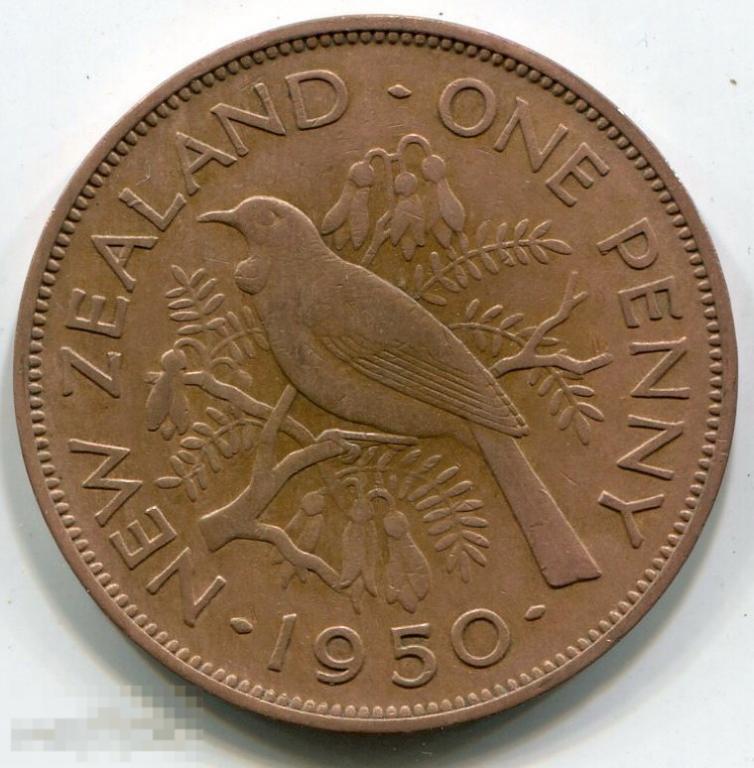 (z540269) НОВАЯ ЗЕЛАНДИЯ - ПЕННИ 1950 / KM21