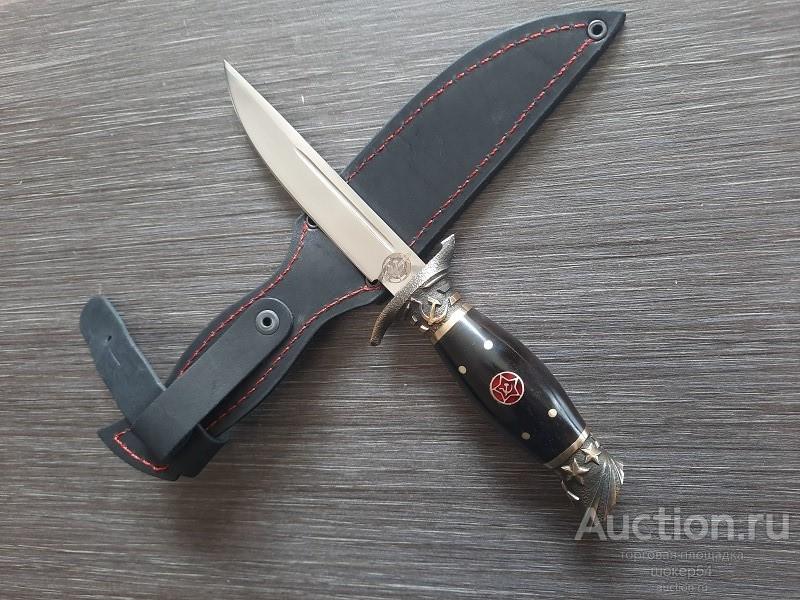 Нож "Финка НКВД", сталь 95Х18 (авторский, инкрустация)