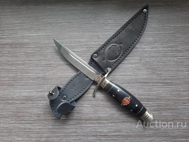 Нож "Финка НКВД", сталь 95Х18, символика ГЕРБ