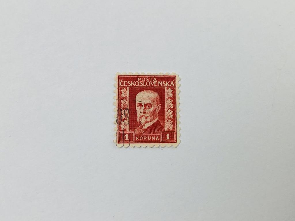 Стандарт. Томаш Гарриг Масарик, президент. Персоналии. Чехословакия. 1927. Михель: CS 244. Гашен