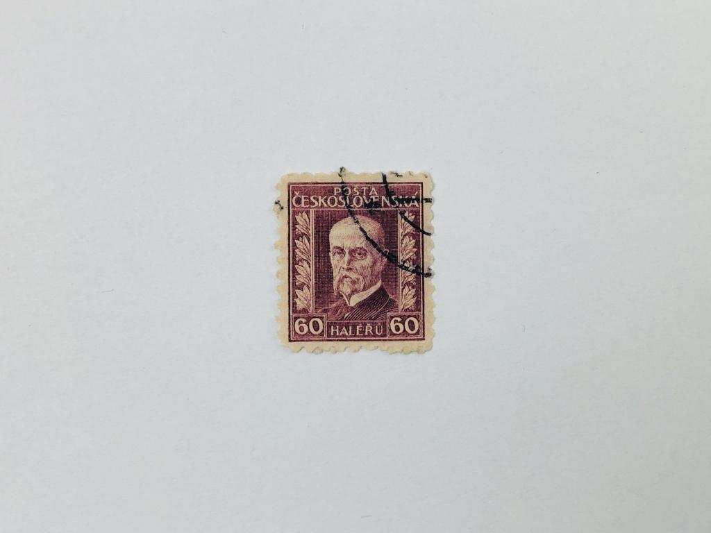 Стандарт. Томаш Гарриг Масарик, президент. Персоналии. Чехословакия. 1926. Михель: CS 243. Гашен