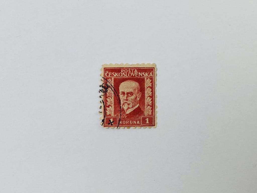 Стандарт. Томаш Гарриг Масарик, президент. Персоналии. Чехословакия. 1927. Михель: CS 244. Гашен
