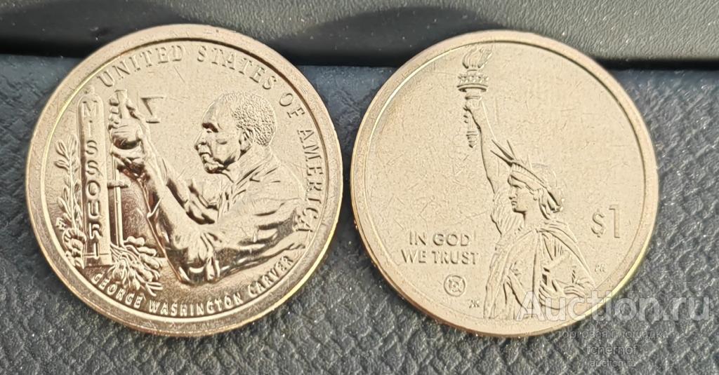 1 доллар 2024 Ботаник Джордж Вашингтон - Миссури! Американские инновации D UNC! США