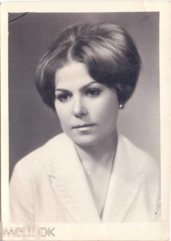 Девушка Таня Конева. Коркино, 1968 г.