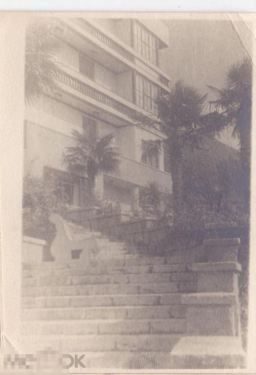 Лестница санатория. 1950-60-е гг.