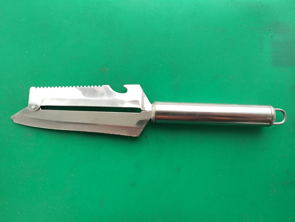 Нож для чистки рыбы. СССР. Нержавейка. Клеймо.