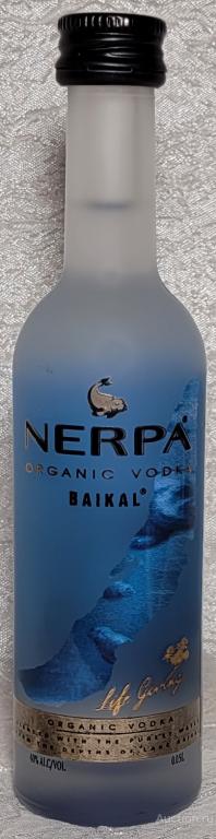 Мини бутылочка Водка NERPA 0,05 L