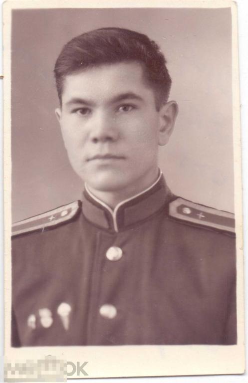 Курсант авиации Александр. Тамбов, ТВВАУЛ. 1960-е гг.