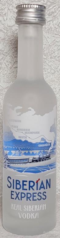 Мини бутылочка Водка SIBERIAN EXPRESS 0,05 L