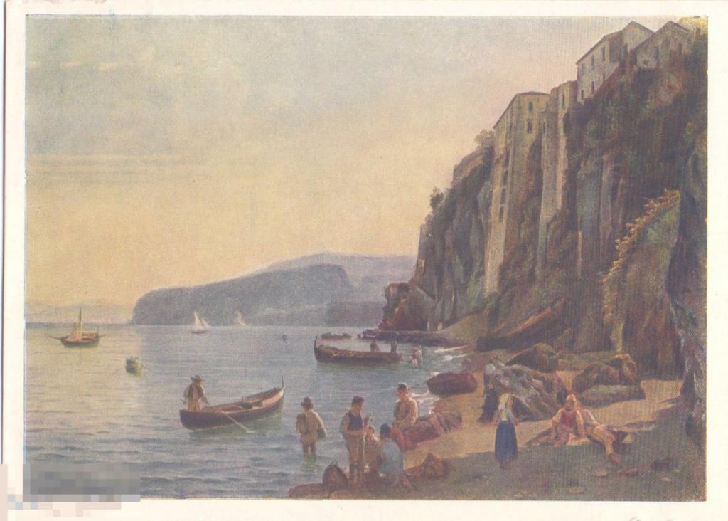 С.Ф. Щедрин. Вид Сорренто близ Неаполя (1826). 1956 г.